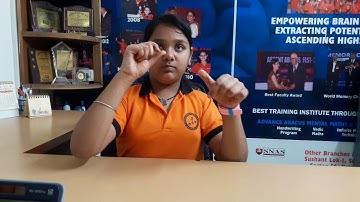 Abacus demo of double digit additions by Dhriti Dasaur . Watch the ease !!
