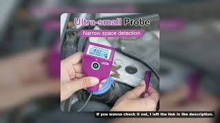 LS238 Digital Paint Thickness Gauge 0.0-3500m Fe/Al Car Paint Coating Thickness Tester Small Probe