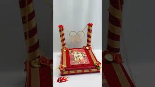 #shorts First card presentation tray Indian wedding tray #jkarts #jkweddingcraft
