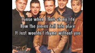 Westlife - Written in the stars (Lyrics)