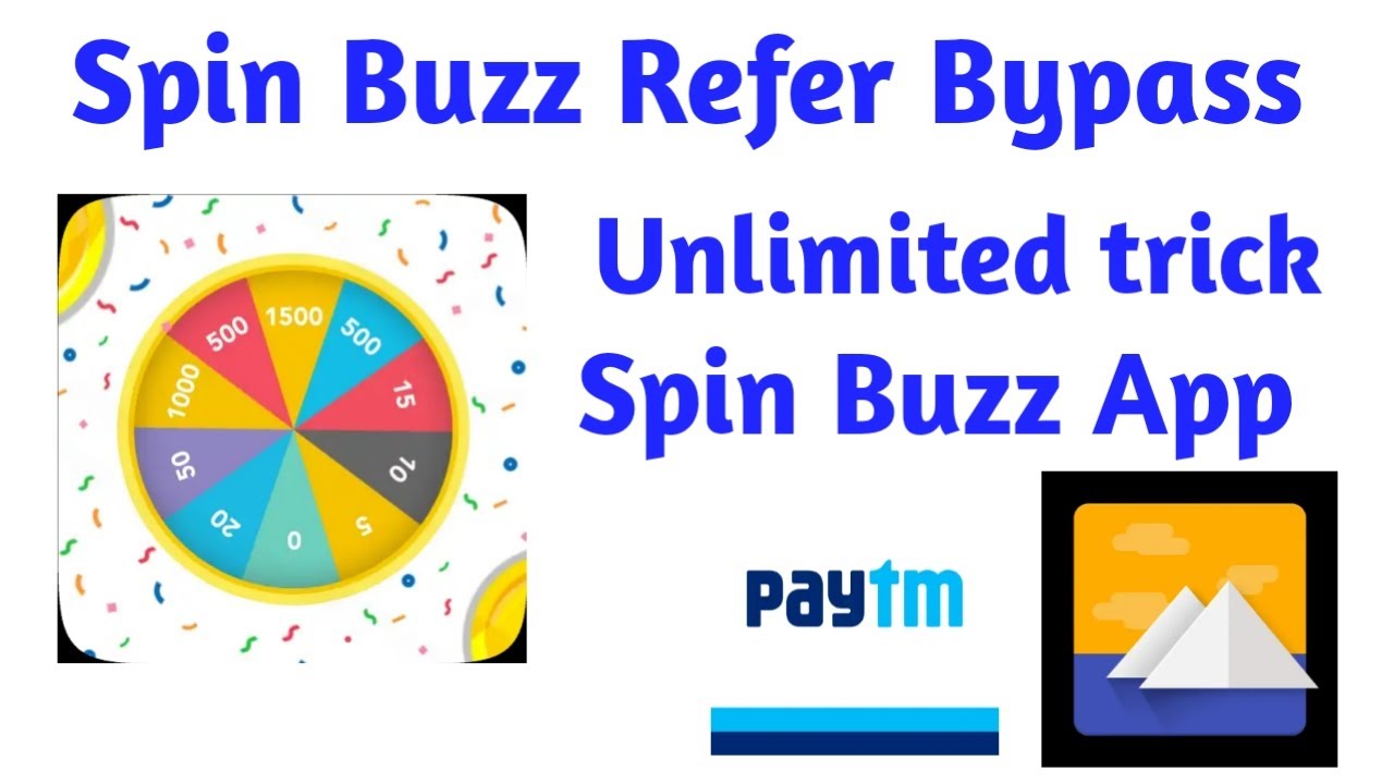 Spin buzz App Unlimited Trick || Spin Buzz Refer Bypass Trick