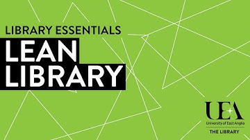 Access Resources Easily With LEAN Library