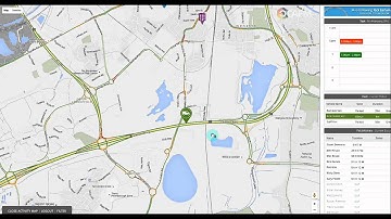 ERP Fleet Management real-time GPS mapping