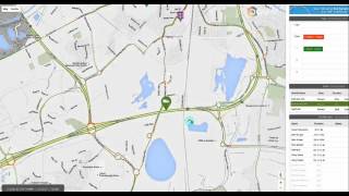 ERP Fleet Management real-time GPS mapping