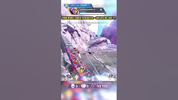 Wattson Double Knock But Lifeline Saves the Day! ⚡ | Apex Legends  #apexlegends #apex