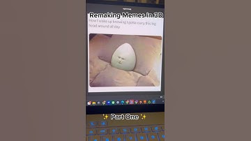 Making memes in 3D! Part 1 🥚 #3dprinting #3dmodeling #meme #eggs