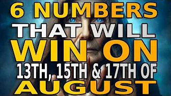 6 LUCKY NUMBERS to Hit The Jackpot 💰 on August , 11th, 13th & 15th 2025! Buddhist Teachings