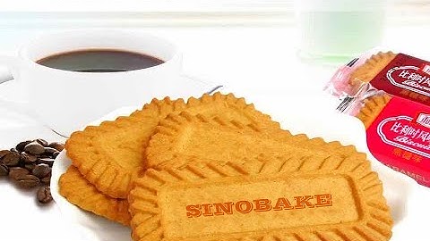 SINOBAKE SHORTBREAD LOTUS SOFT BISCUIT PRODUCTION LINE ROTARY MOULD GLUCOSE BISCUIT FORMING MACHINE