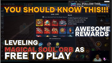 MIR4 GUIDE: MAGICAL SOUL ORB POWER UP! Fastest Leveling Methods