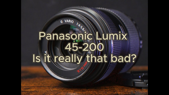 Panasonic lumix g vario 45-200 ม อ 2