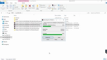 Install Visual Studio 2019 with Offline Installer