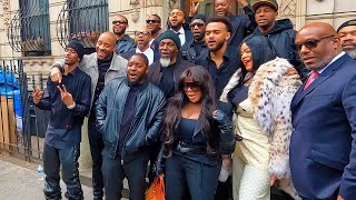 Famous The Real Rap Show | Biggie's Mom "Voletta Wallace" Funeral Procession To 226 St.James Pl. Profile