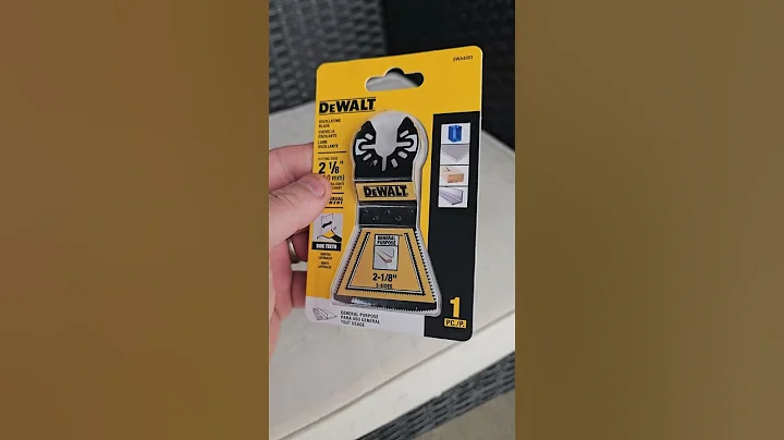 Use a multi tool? Check these out! #dewalt #shorts