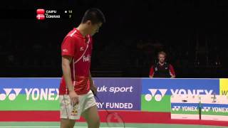 [2011 World Championships MD QF] Yun Cai, Haifeng Fu vs Mads Conrad-Petersen, Jonas Rasmussen