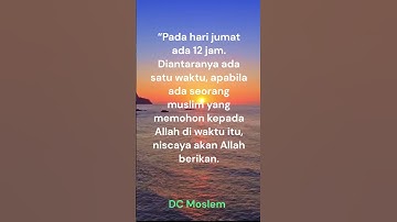 Satu Waktu di Hari Jum