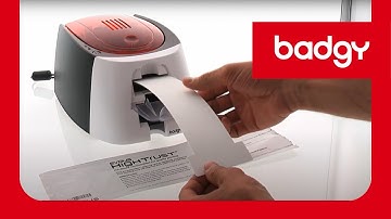 Badgy 100 & 200 | Regular cleaning of the card printer