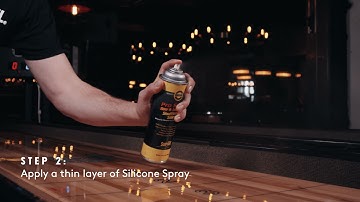 How to lay your shuffleboard table