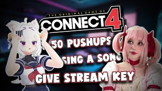 Connect 4 with PUNISHMENTS! - Filian vs kyOresu