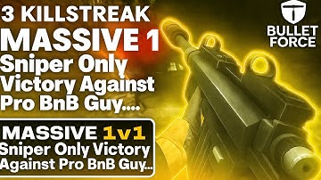 The Smartest Sniper Only 1v1 Ever! Bullet Force