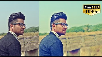 Adobe Photoshop cs6 tutorial - how to Make BLUR Background Like DSLR camera I Blur Effect II