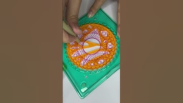 Satisfying ASMR Spiral Audio | Relaxing Spirograph Art for Calm! #art #shorts #spirograph #asmr