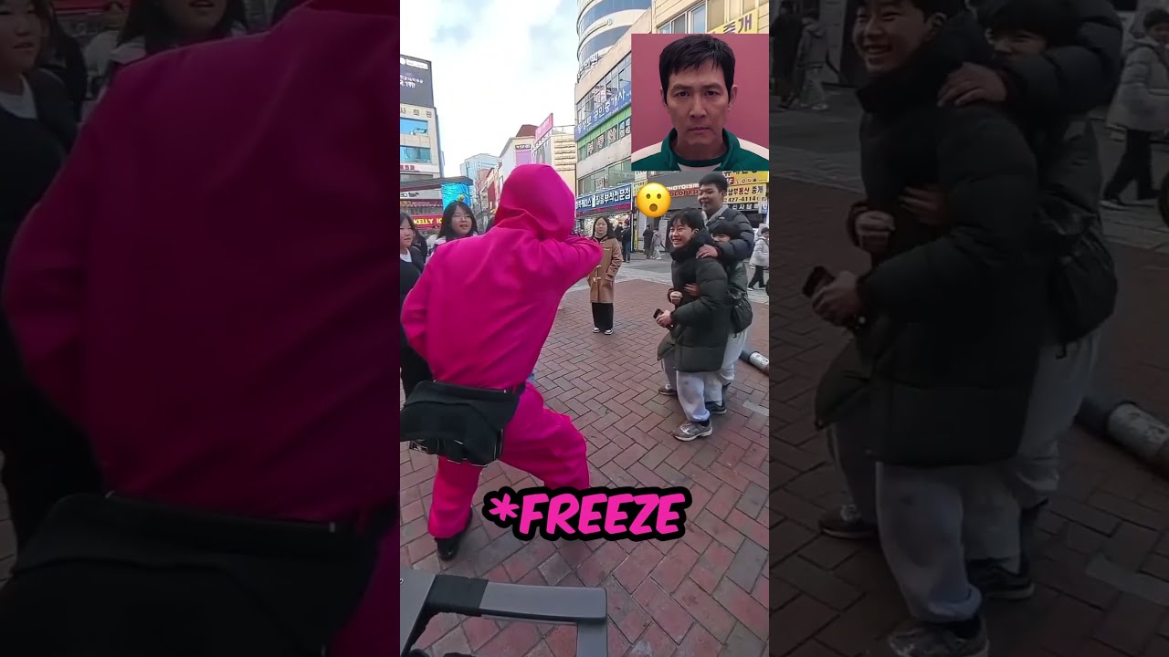 Gi Hun Turned Into Pink Soldier 