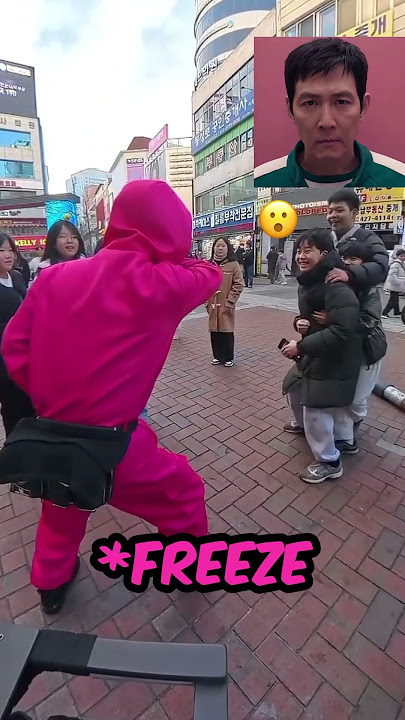 Gi-hun turned into Pink Soldier!🩷😱