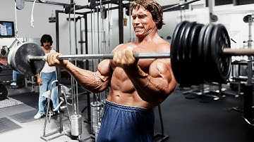 ARNOLD SCHWARZENEGGER KILLER BICEPS, TRICEPS & FOREARMS EXERCISES: ARMS DAY WORKOUT ROUTINE FULL