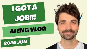 My AI Engineering Career Change Vlog | Week 51: I Got a Job!!!