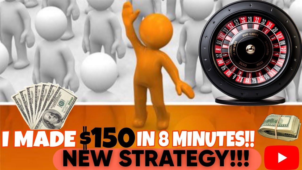 HOW TO MAKE $150 THE LOW BUDGET WAY ON THE ROULETTE TABLE..EASY MONEY!😍 ...