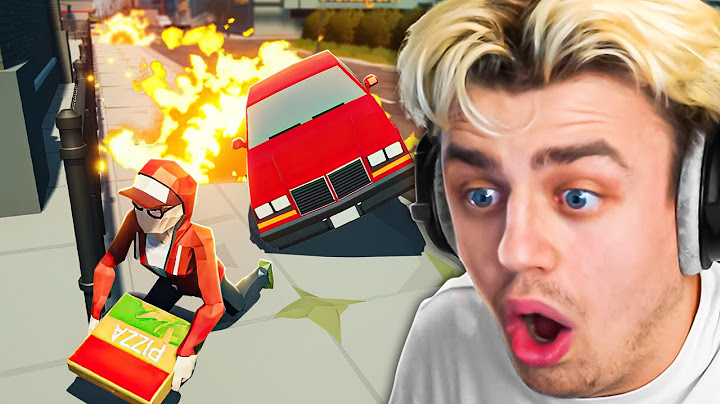 Ich spiele den Pizzalieferant Simulator... (großer fehler)