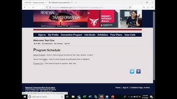 Search Participants video