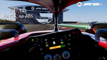 ⭐️🇨🇳Shanghai International Circuit on my Race-Setup [1:31.542, TCS off, ABS off] (F1 23) :)