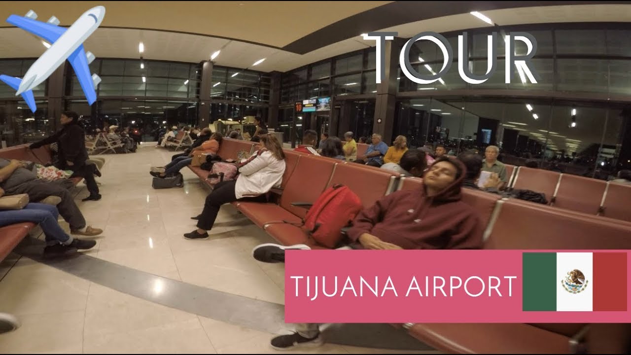 Tour around the Tijuana Airport (Aeroporto de Tijuana) ✈️🇲🇽