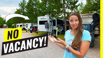 RV Camping: Campgrounds & Harvest Hosts FULL! 5 Ways To Find a Campsite NOW