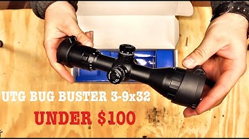 UTG BUG BUSTER 3-9x32 SCOPE UNBOXING | BEST BUDGET SCOPE ON THE MARKET LESS THAN $100