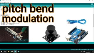 TUTORIAL pitch bend and modulation arduino Midi keyboard