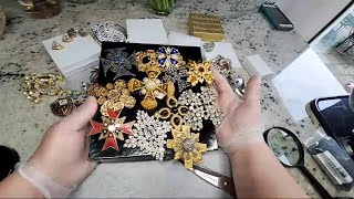 Распаковка Винтажных Украшений. Мальтийские кресты и другая красота!