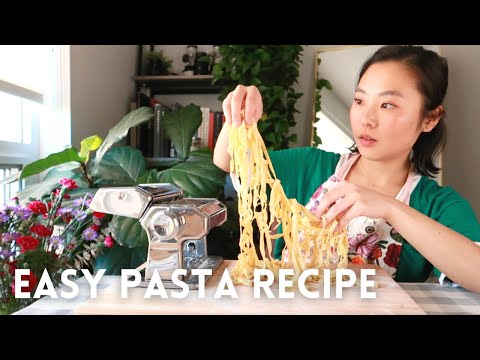 How to make pasta from scratch 😋🍝