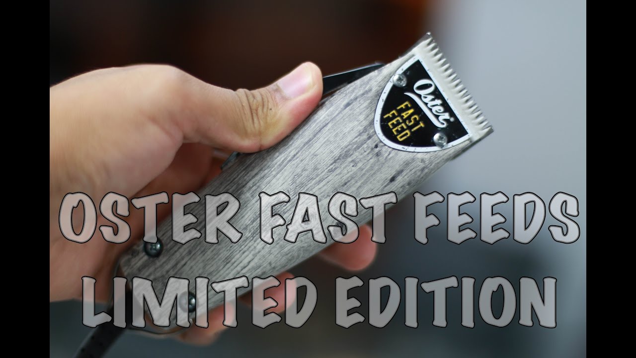 oster fast feed multicolor clipper