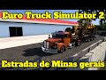 ETS2 - Mapa Minas gerais - Scania 111 "Jacaré" - Transportando uma patrol