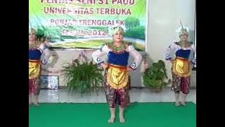 tari menthok lucu banget