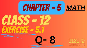 Class 12 Ex 5.1 Q8 Math | Continuity | Chapter 5 | Q8 Ex 5.1 Class 12 Math | Ex 5.1 Q8 Class 12 Math