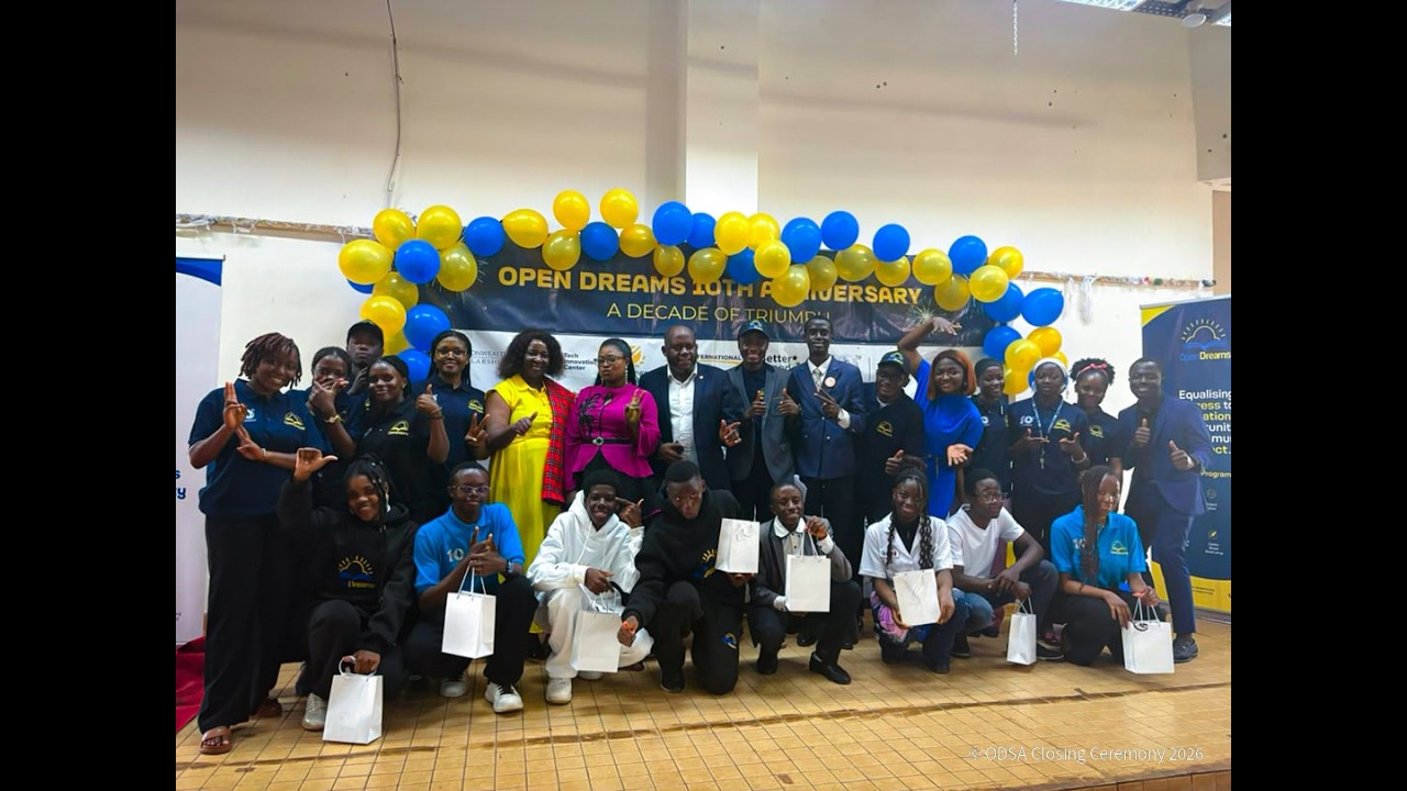 Closing Ceremony: The Open Dreams Summer Academy, #ODSA2026, The Batch of Legacy, Yaoundé
