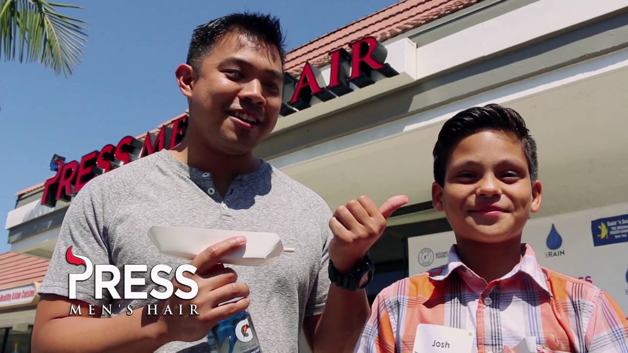 Press Men's Hair and Big Brothers Big Sisters event