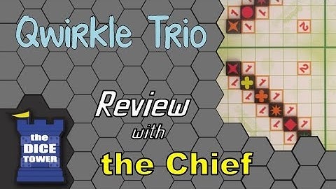 Qwirkle Trio Review - with the Chief