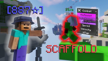 CRAZY clutch against HACKER (LUVONOX BUT LEGIT) | Hypixel Bedwars