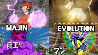Majin The Hand All Forms Inazuma Eleven Hissatsu Techniques
