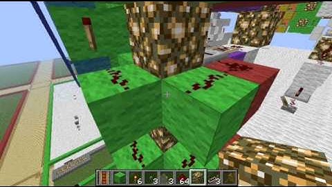 Vertical Bi-Directional Shift Register 2 high Stackable - Minecraft With ChartreuseK