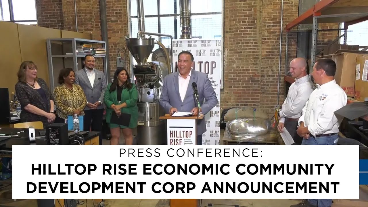 Press Conference Hilltop Rise Economic Community Development Corporation Announcement